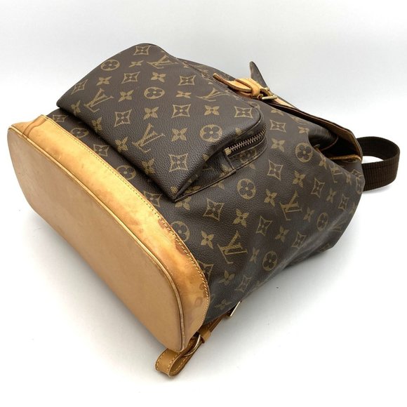 LOUIS VUITTON Brown Monogram Backpack - Picture 2 of 12